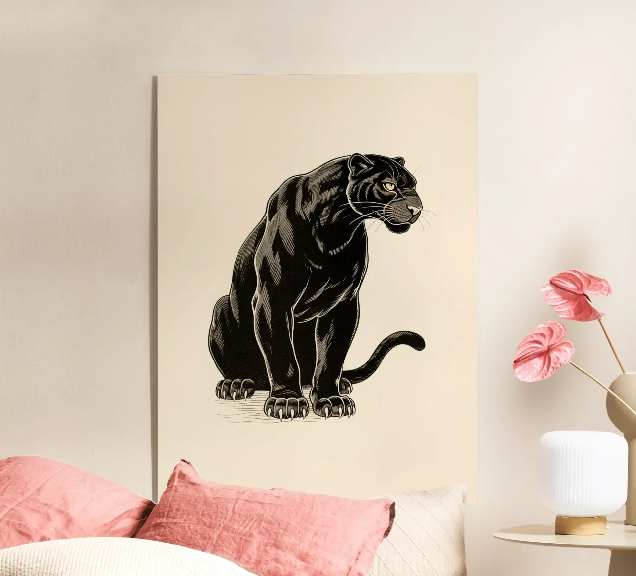 Pantera Nera plexiglass da knowledge