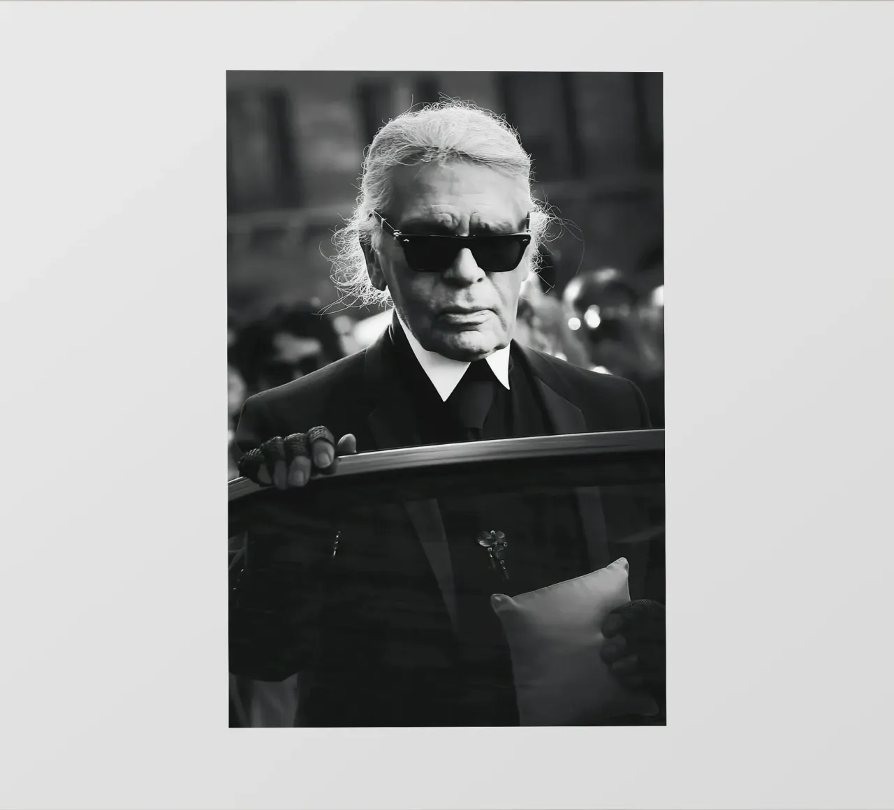Karl Lagerfeld pellicola backlit da vintgeseyn