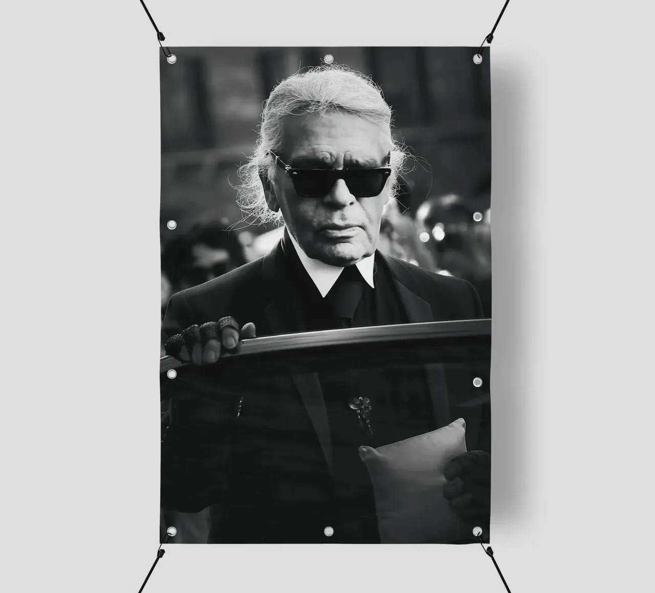 Karl Lagerfeld telo in pvc da vintgeseyn