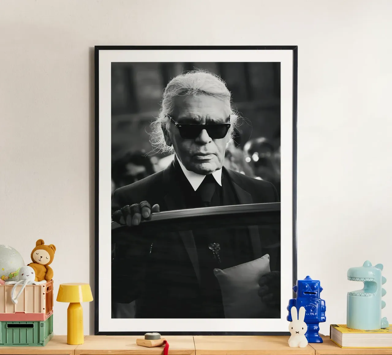 Karl Lagerfeld poster da vintgeseyn