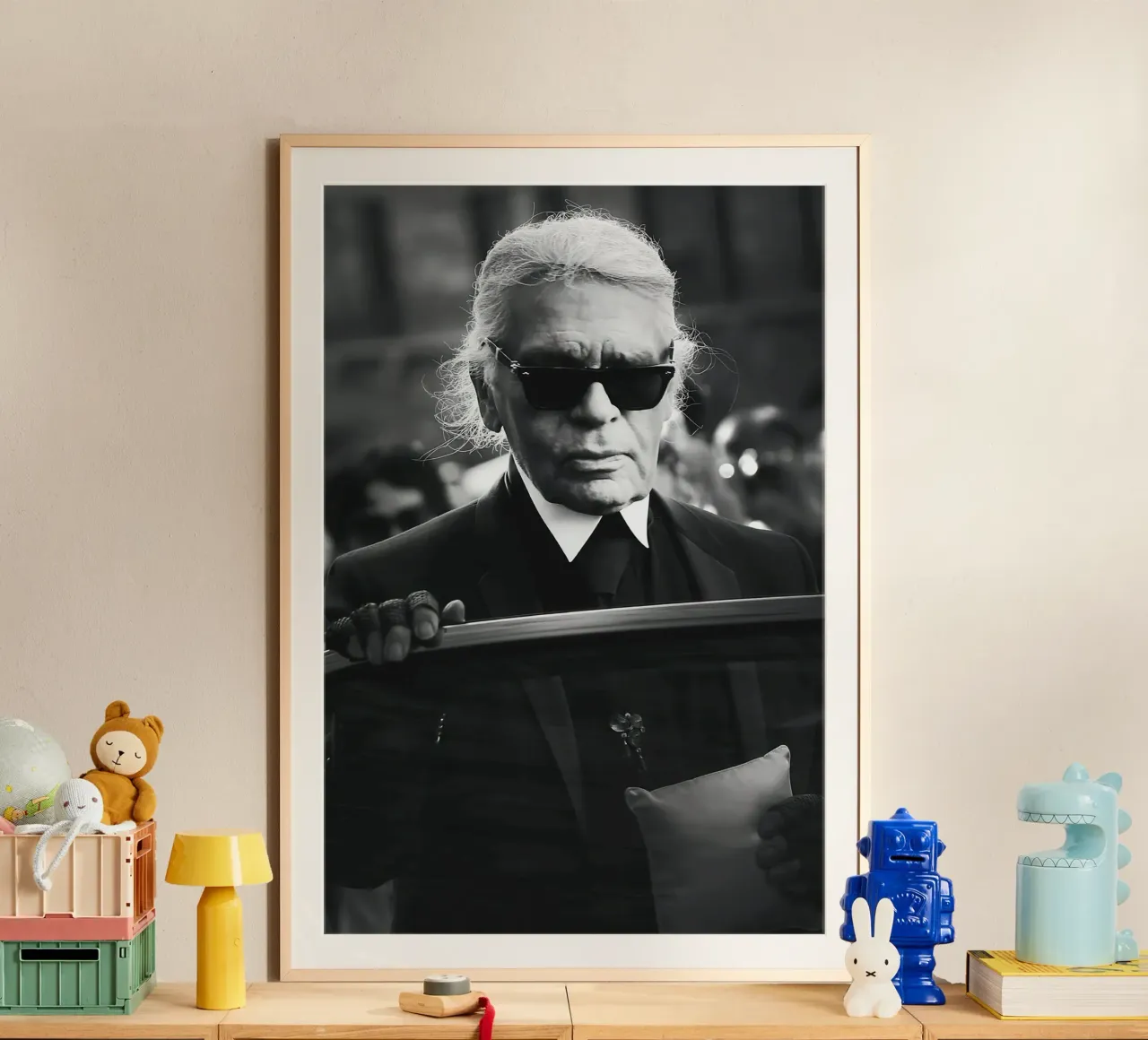 Karl Lagerfeld poster da vintgeseyn