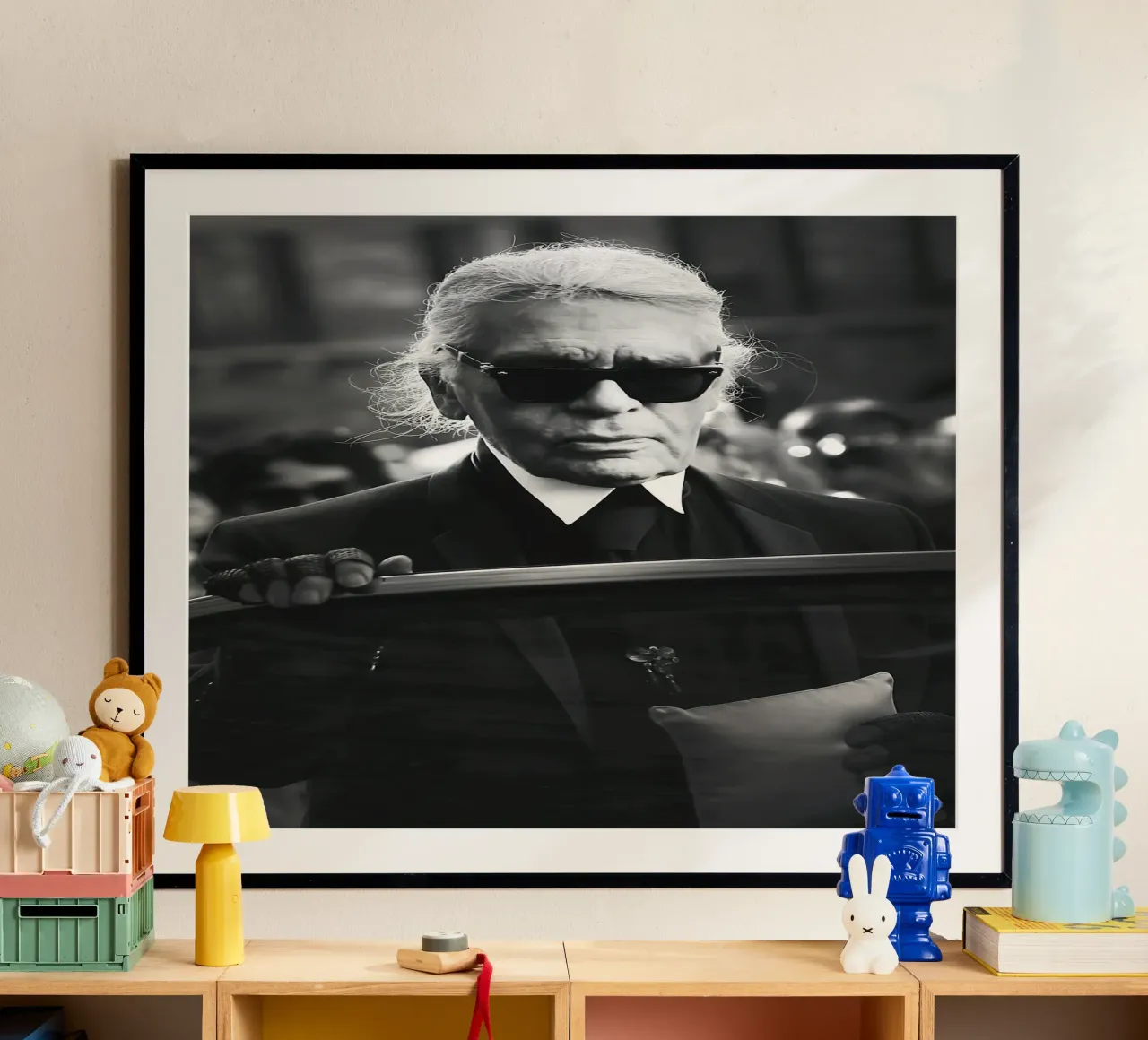 Karl Lagerfeld poster da vintgeseyn