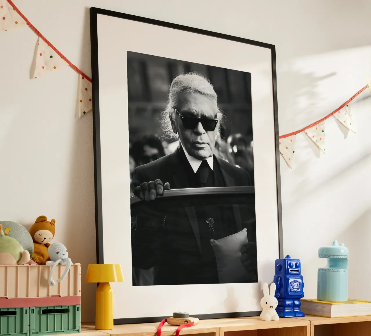 Karl Lagerfeld poster da vintgeseyn