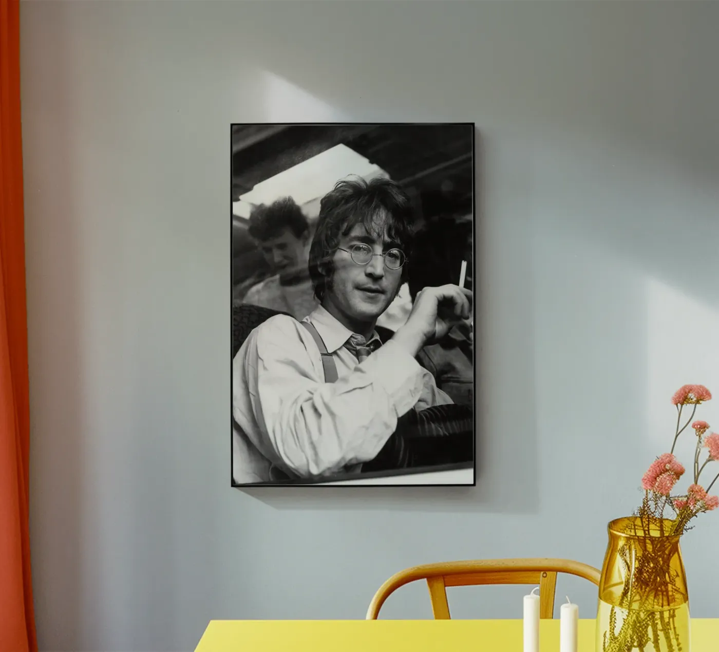 Lennon Potret plexiglass da vintgeseyn