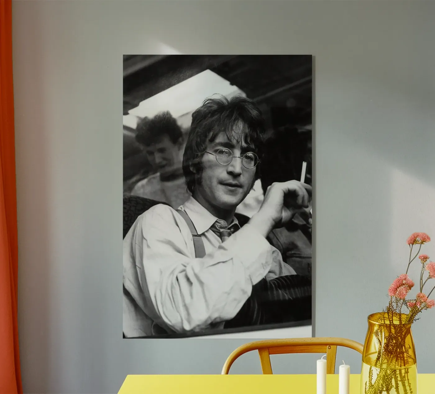 Lennon Potret plexiglass da vintgeseyn