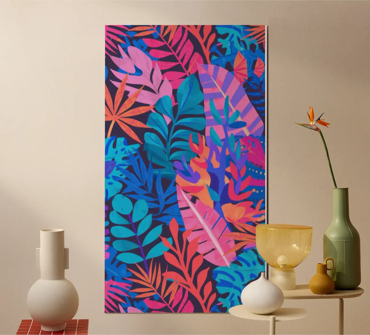 Sogno elettrico tropicale poster da Moon Revolver