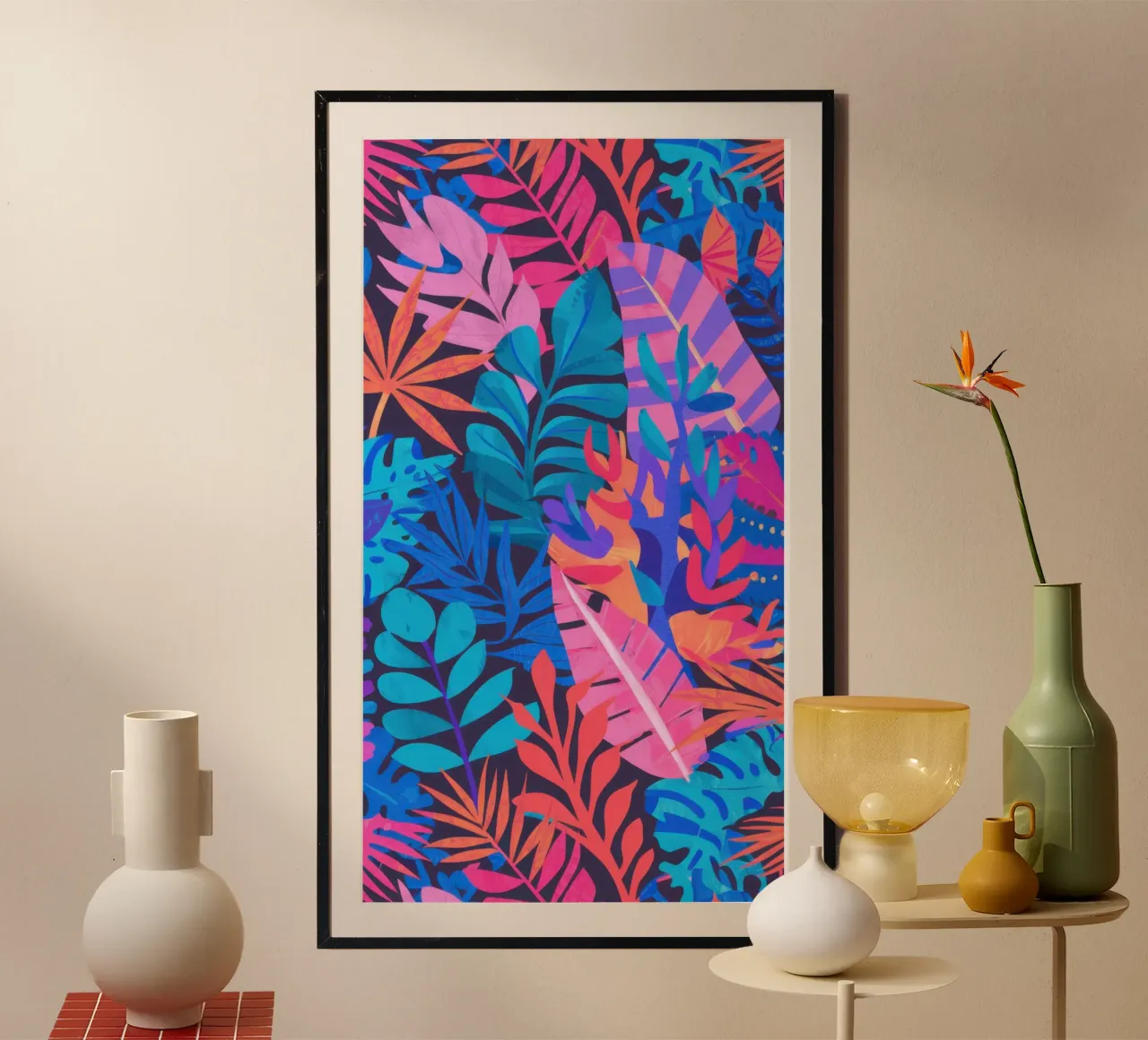Sogno elettrico tropicale poster da Moon Revolver