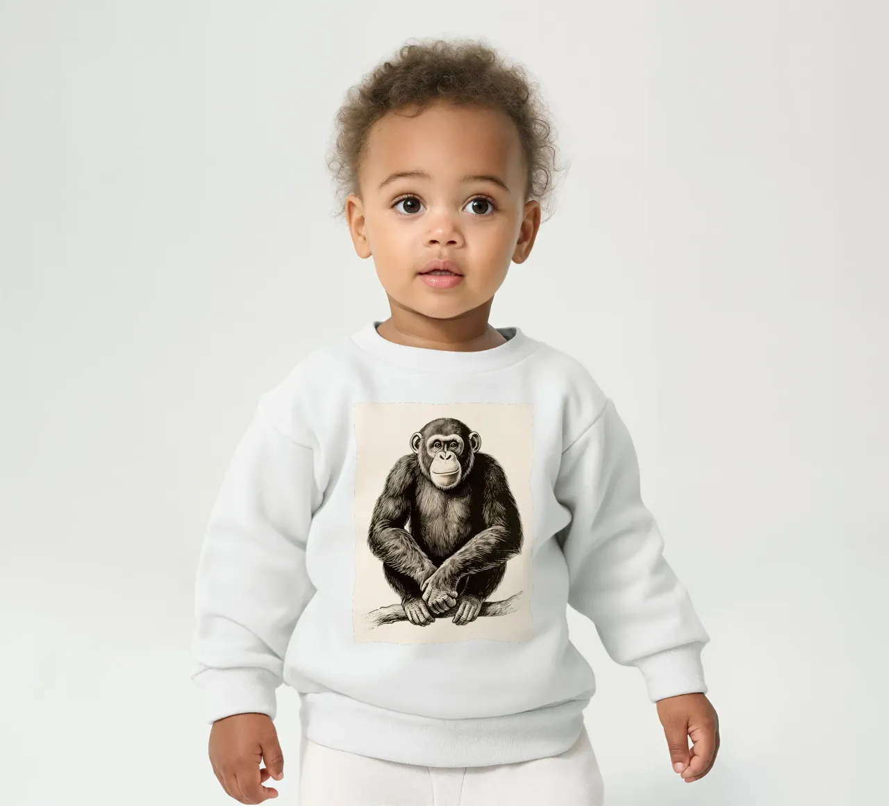scimpanzé felpa neonato da knowledge