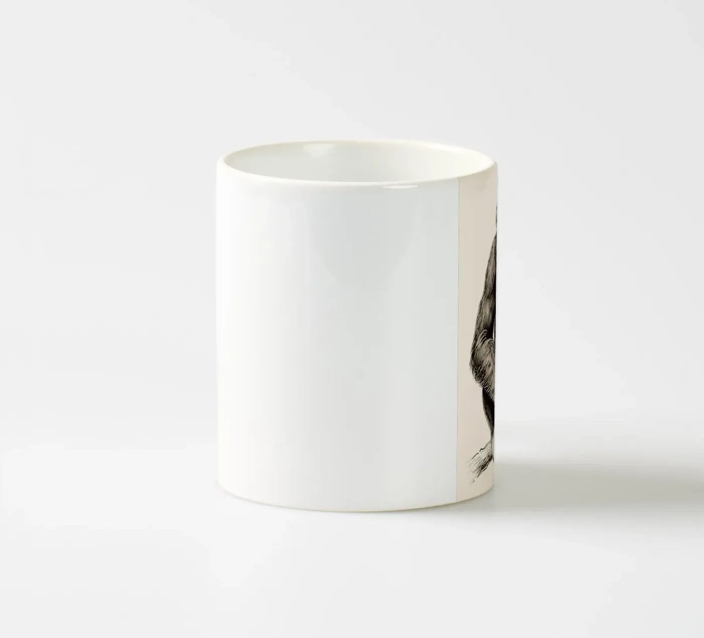 chimpanzees ceramic mug by knowledge