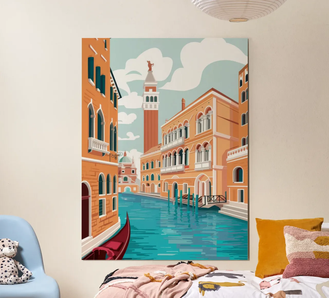 Serenità del canale veneziano poster da Echo Saber
