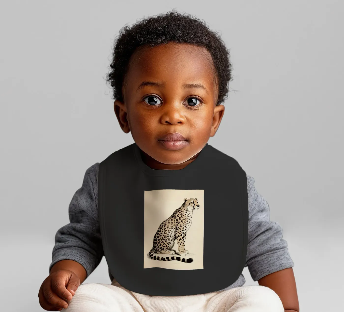 Cheetah bavoir de knowledge