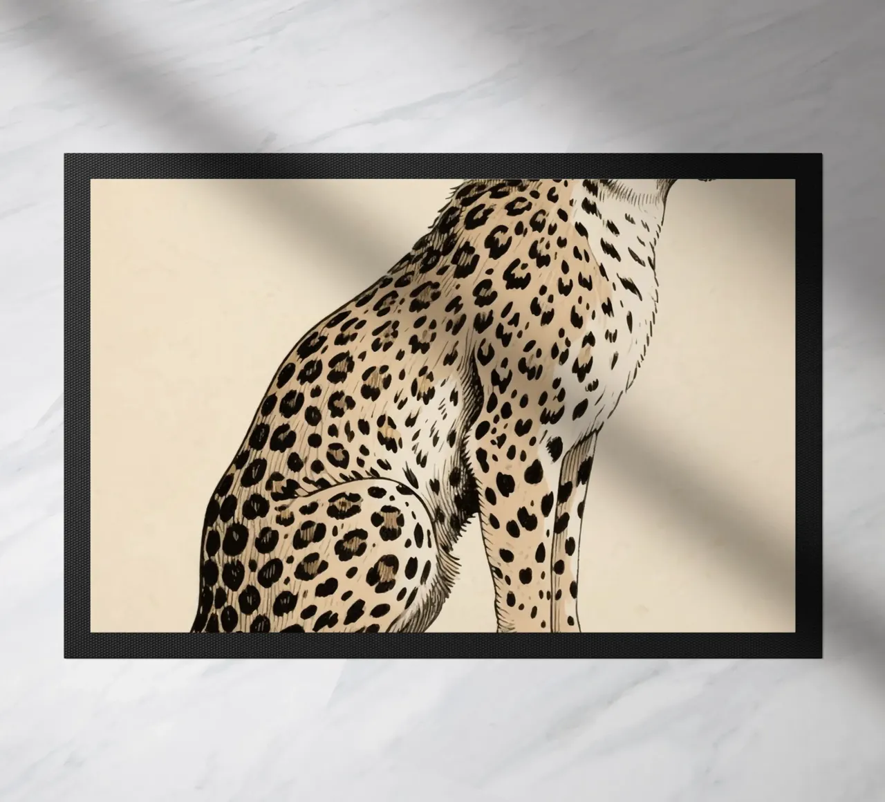 Gepard Fußmatte von knowledge