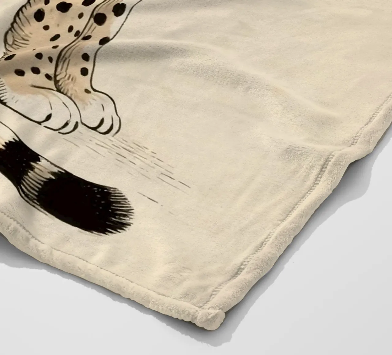 Ghepardo coperta in pile da knowledge