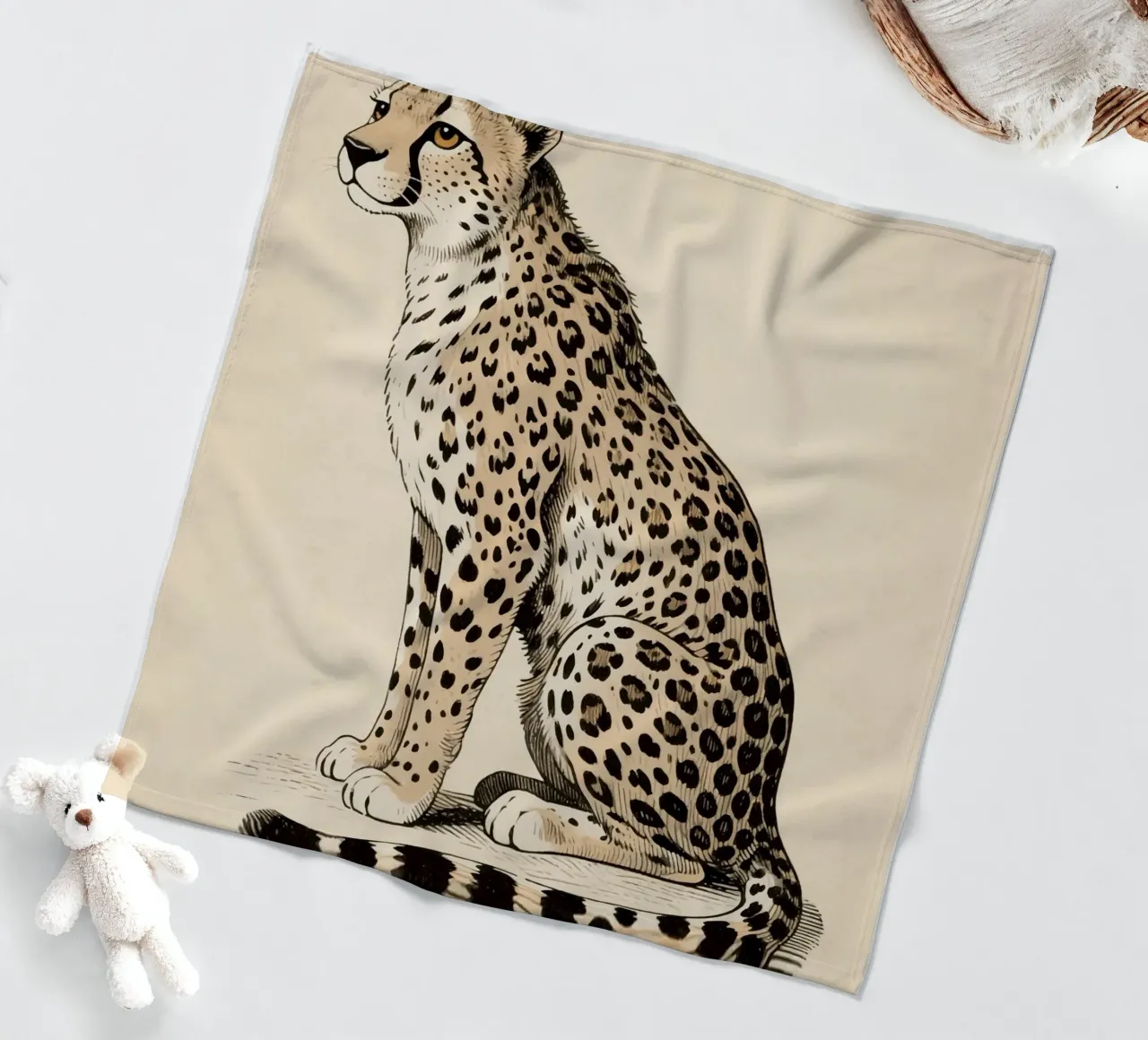 Gepard Fleecedecke von knowledge