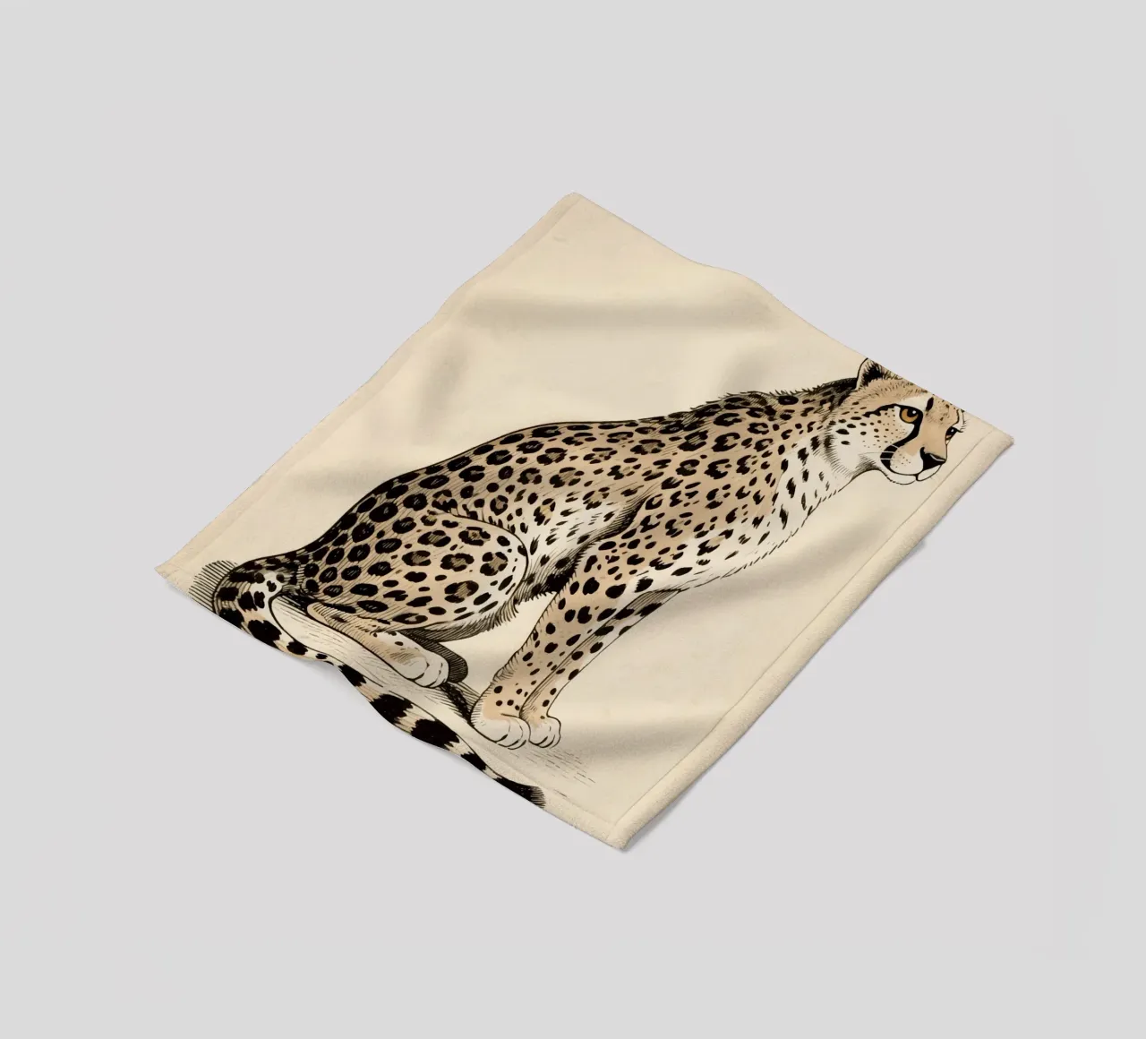 Ghepardo coperta in pile da knowledge
