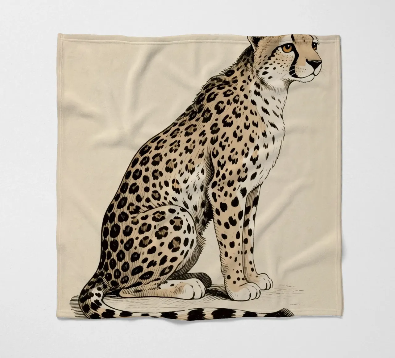 Ghepardo coperta in pile da knowledge