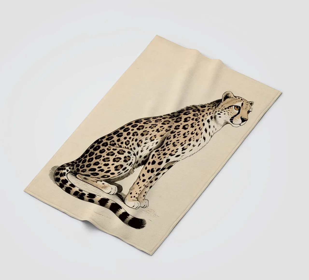 Ghepardo coperta in pile da knowledge