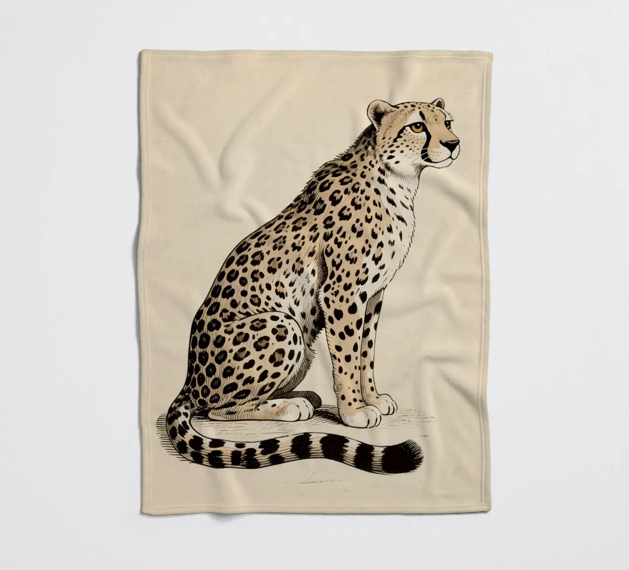 Ghepardo coperta in pile da knowledge