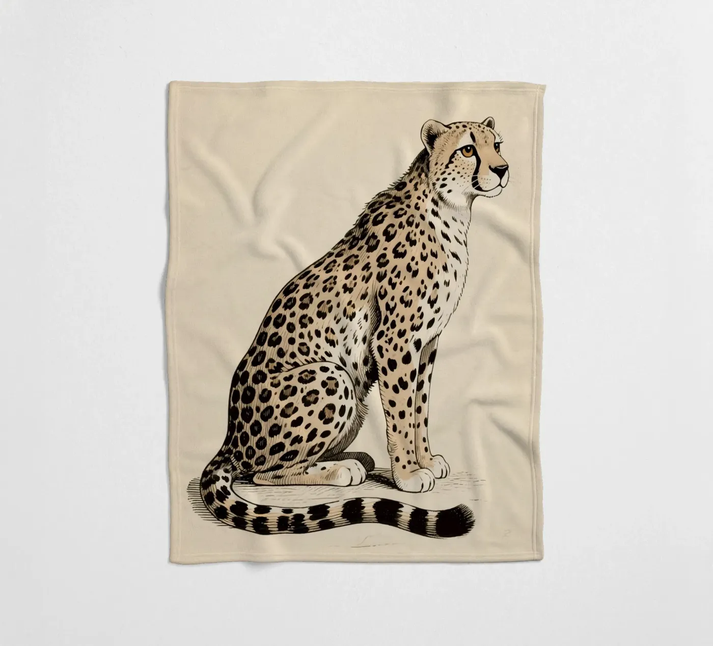 Gepard Fleecedecke von knowledge