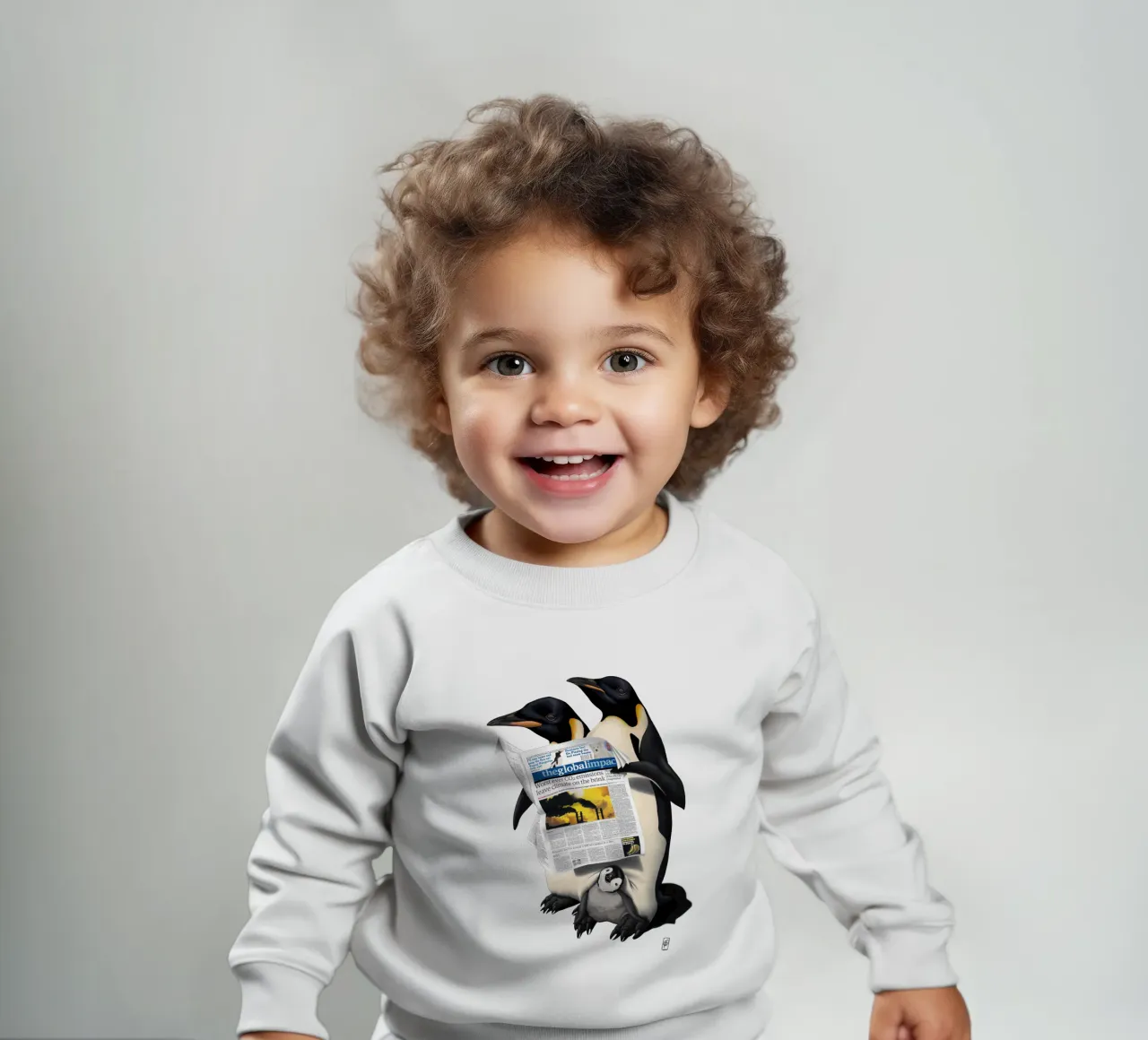 Read All Over (Coloured) baby sweatshirt by Rob Art | Illustration