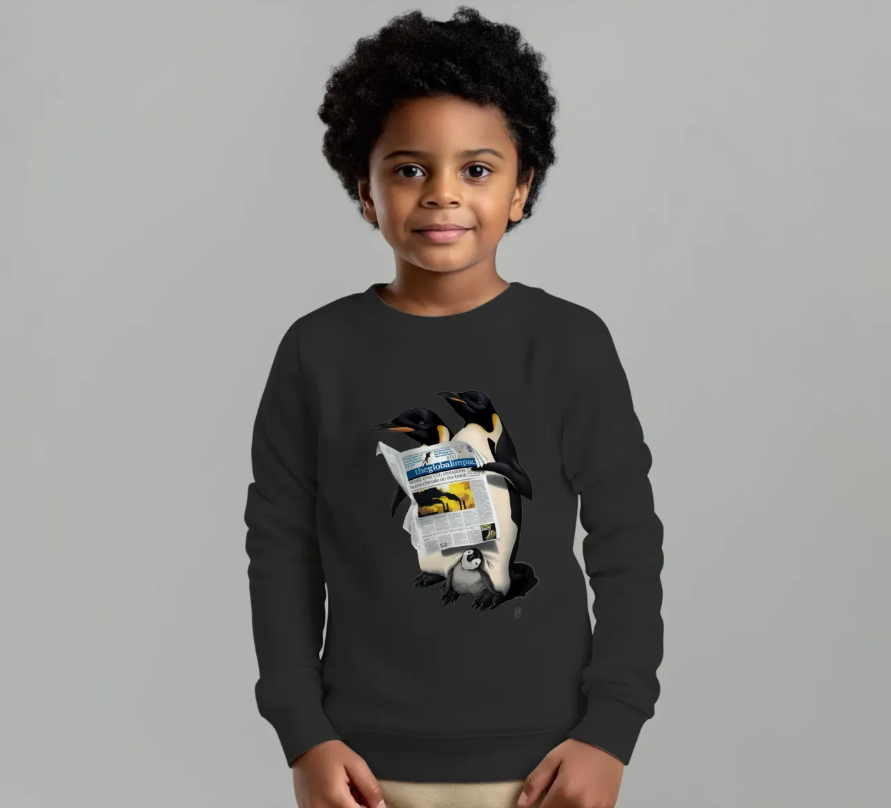 Read All Over (Coloured) felpa bambino da Rob Art | Illustration