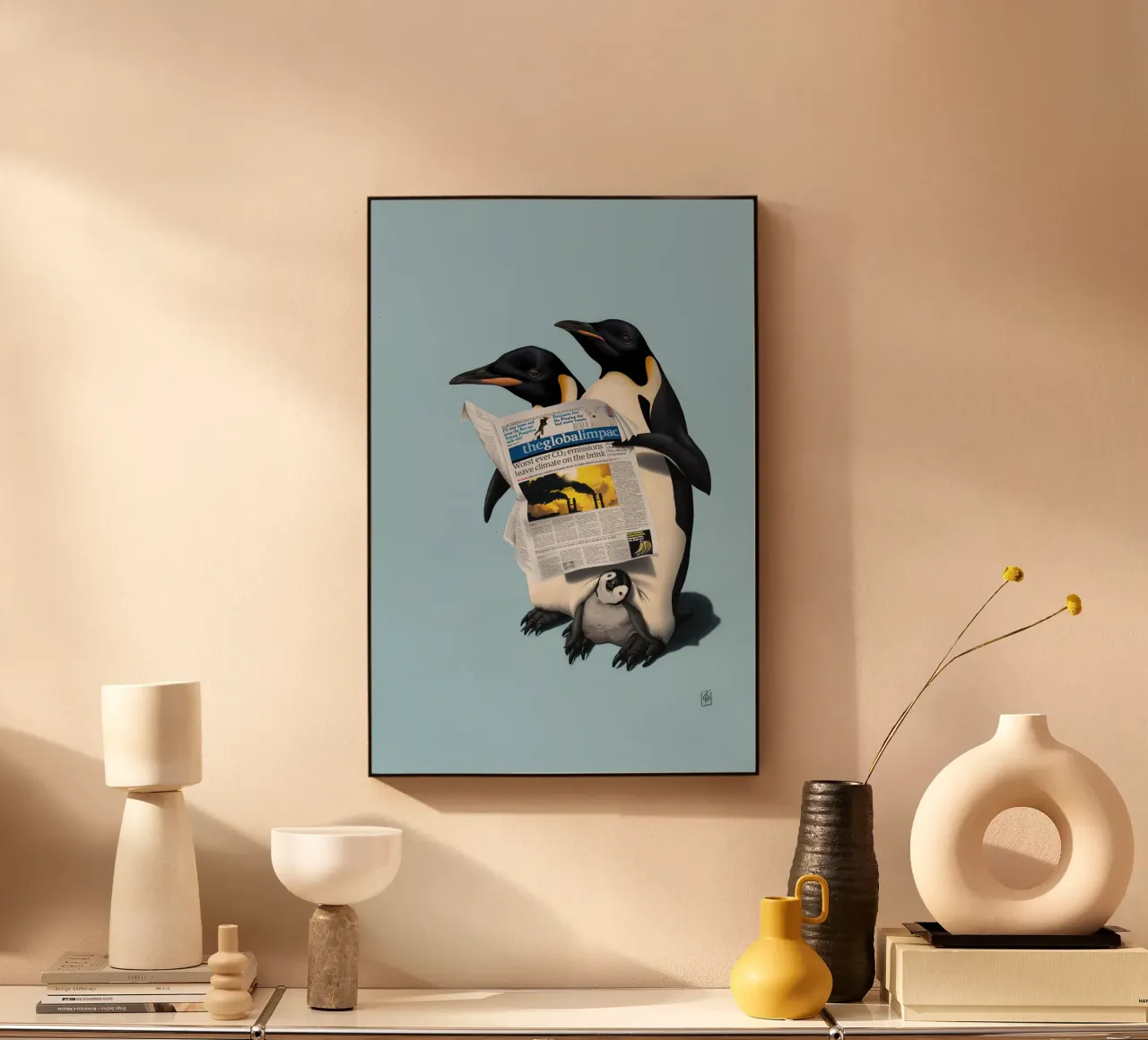 Read All Over (Coloured) plexiglass da Rob Art | Illustration