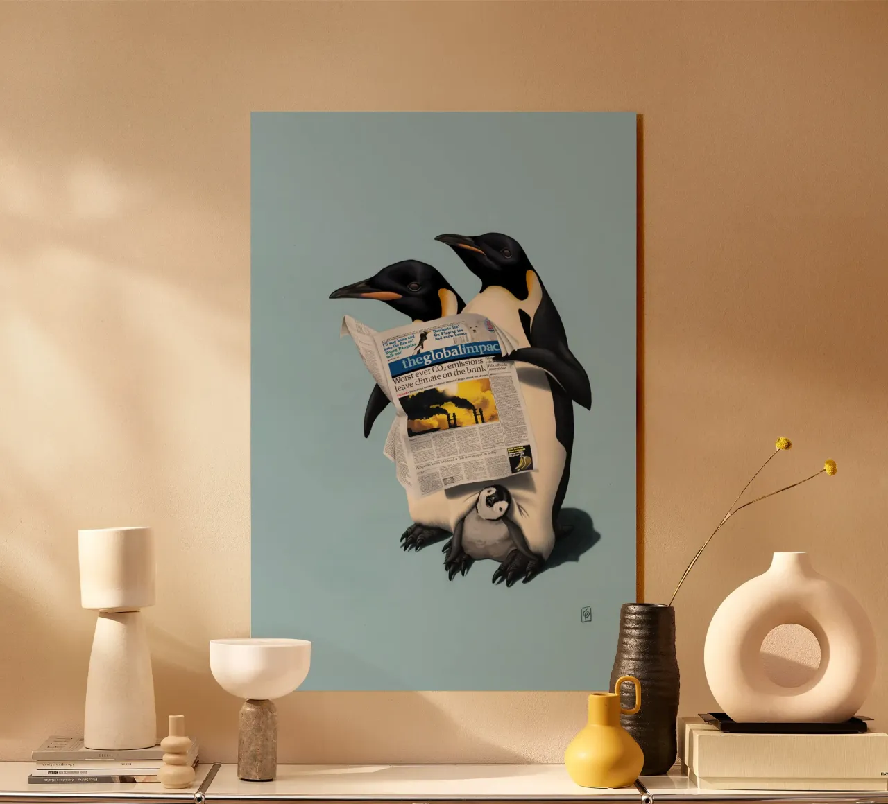 Read All Over (Coloured) plexiglass da Rob Art | Illustration