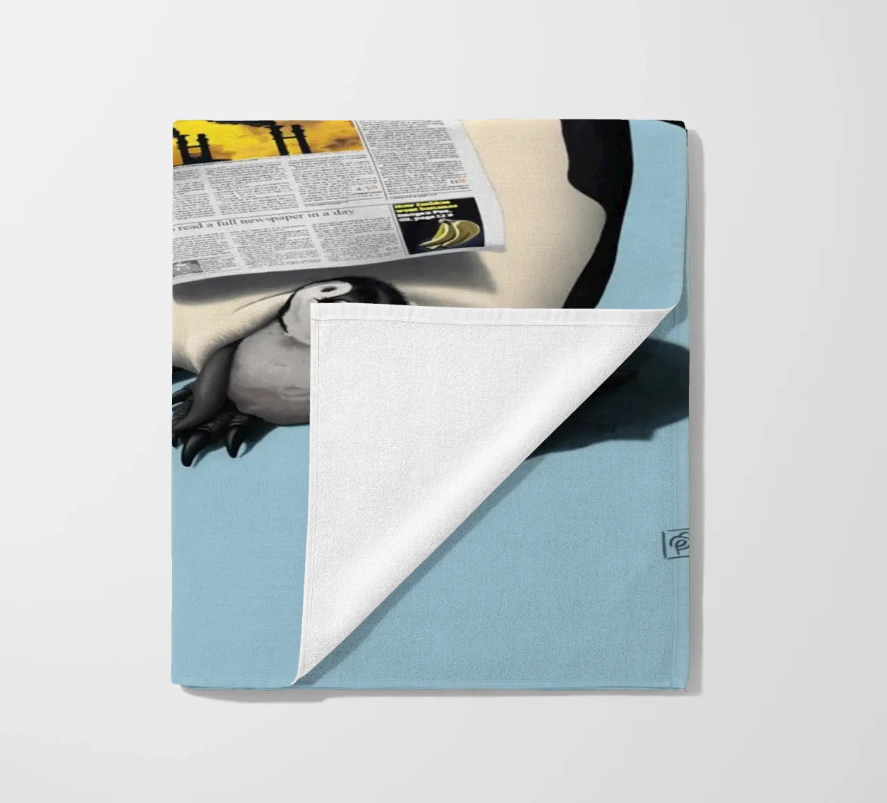 Read All Over (Coloured) telo mare da Rob Art | Illustration