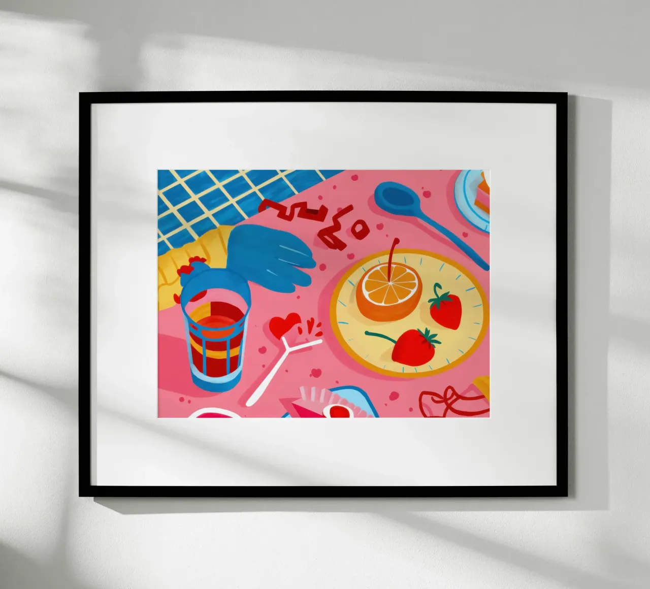 Gioia della colazione mattutina poster da Enter Bloom