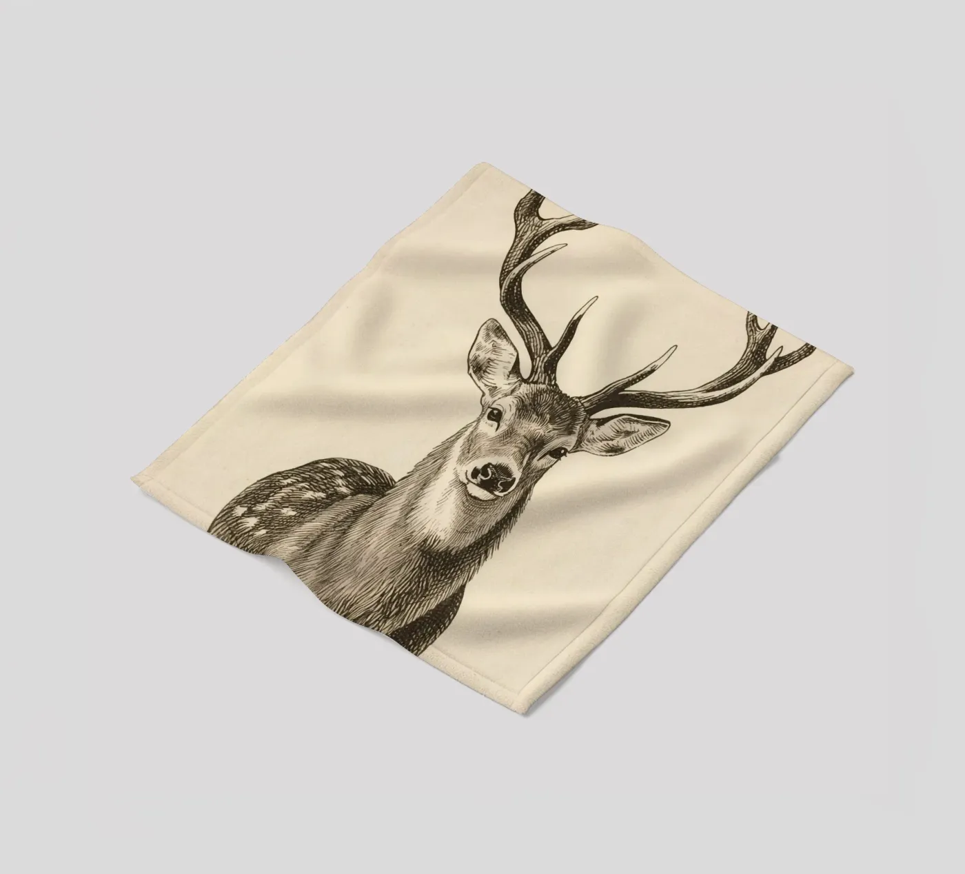 Hirsche Fleecedecke von knowledge