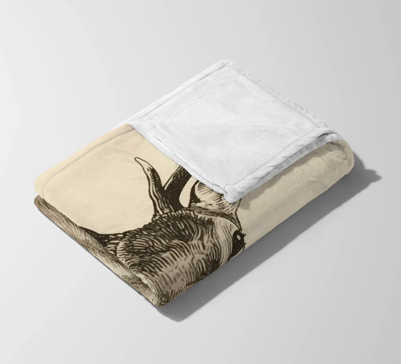 Hirsche Fleecedecke von knowledge