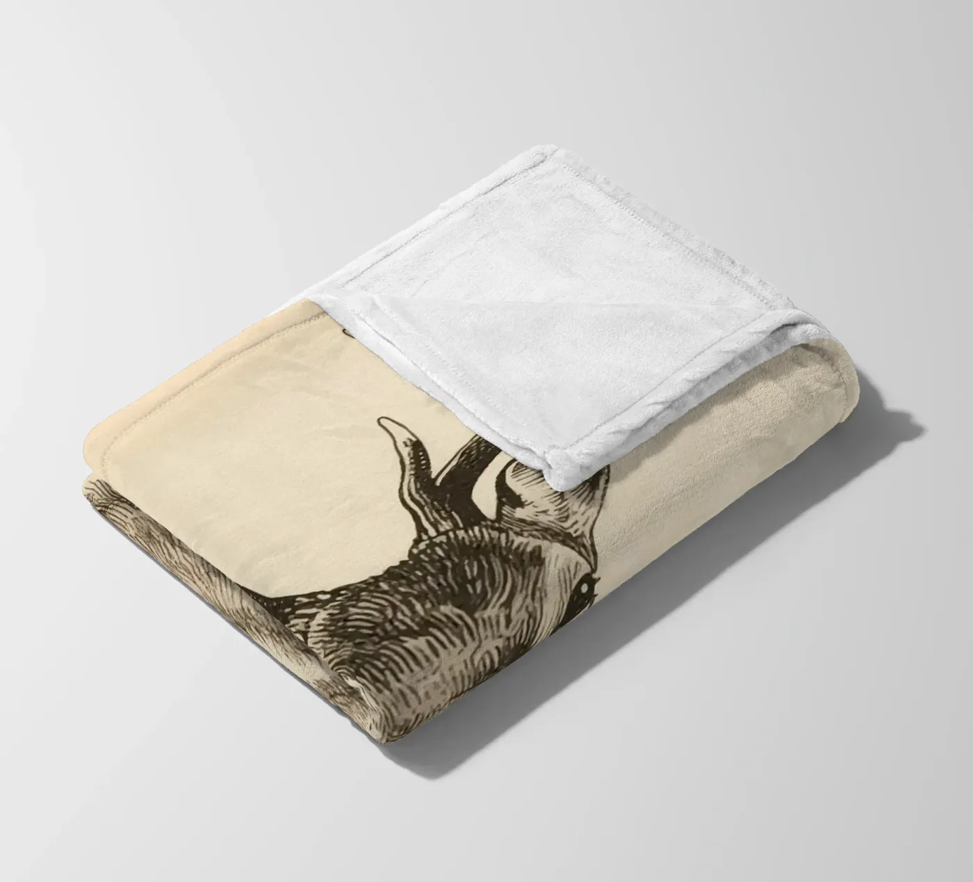 Hirsche Fleecedecke von knowledge
