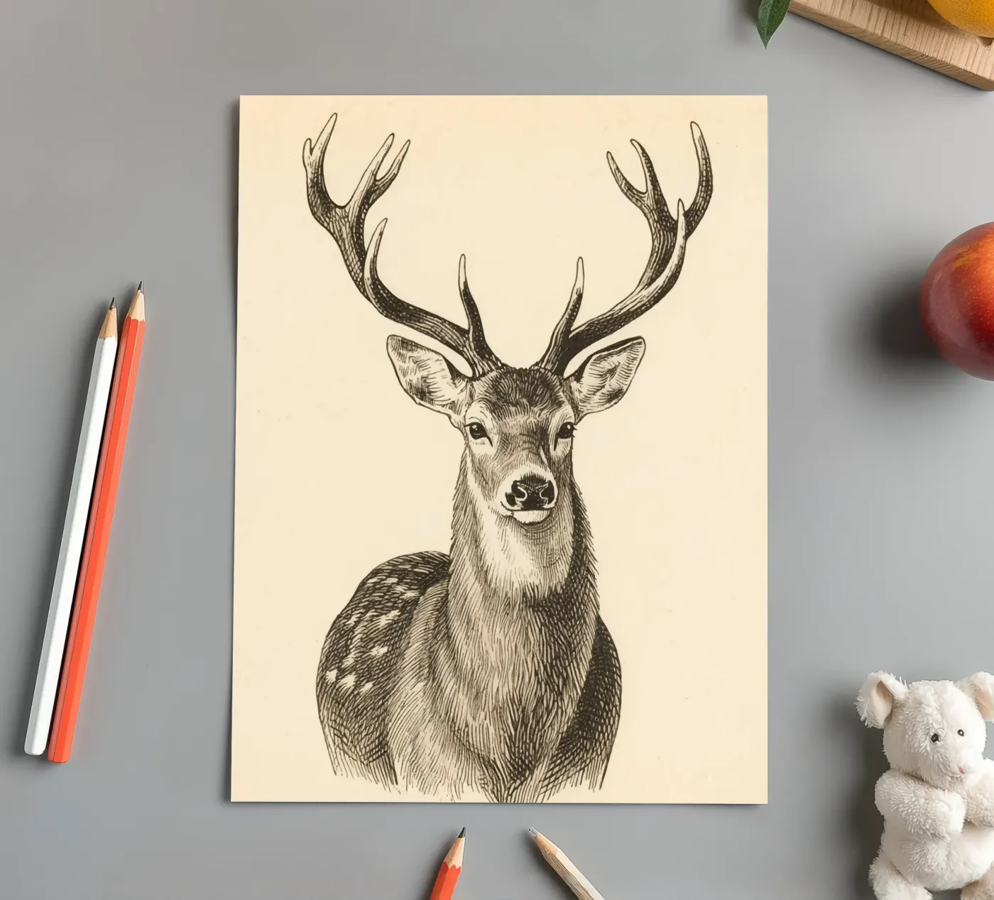 Deer sticker sheet by knowledge