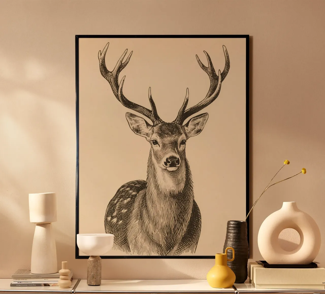 Deer poster by knowledge