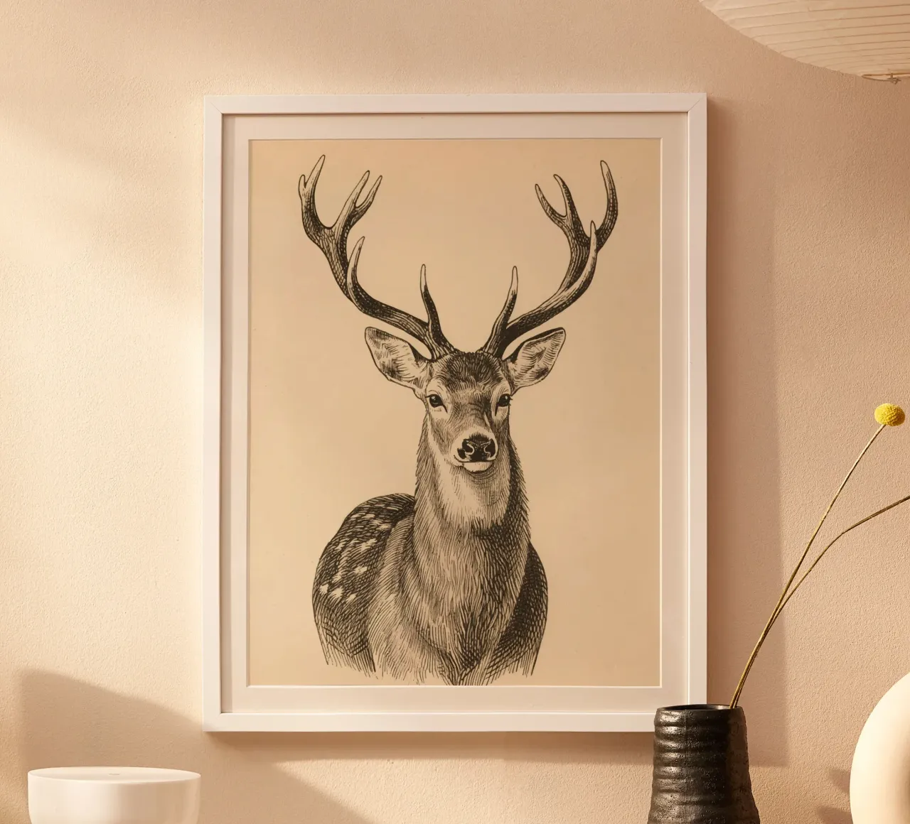 Deer poster by knowledge
