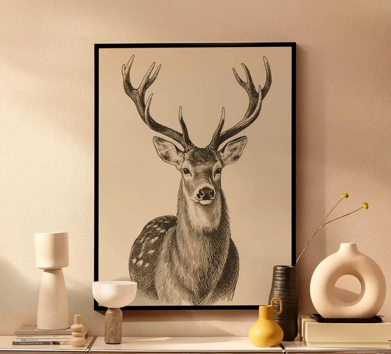 Deer poster by knowledge