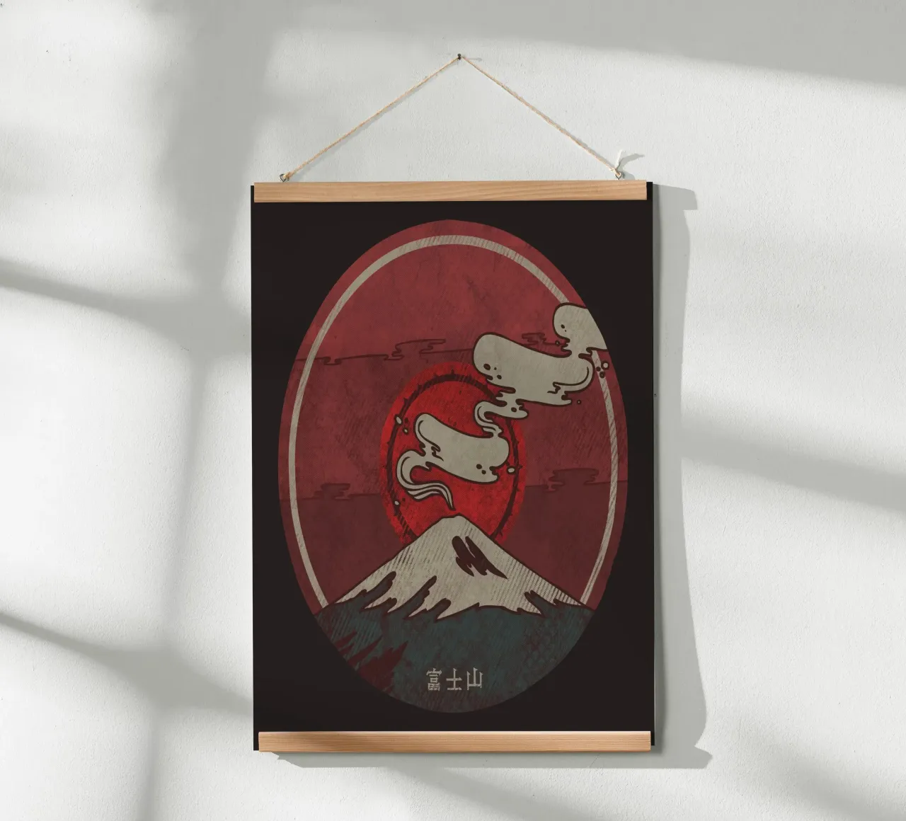 Fuji poster con telaio in plastica da againstbound