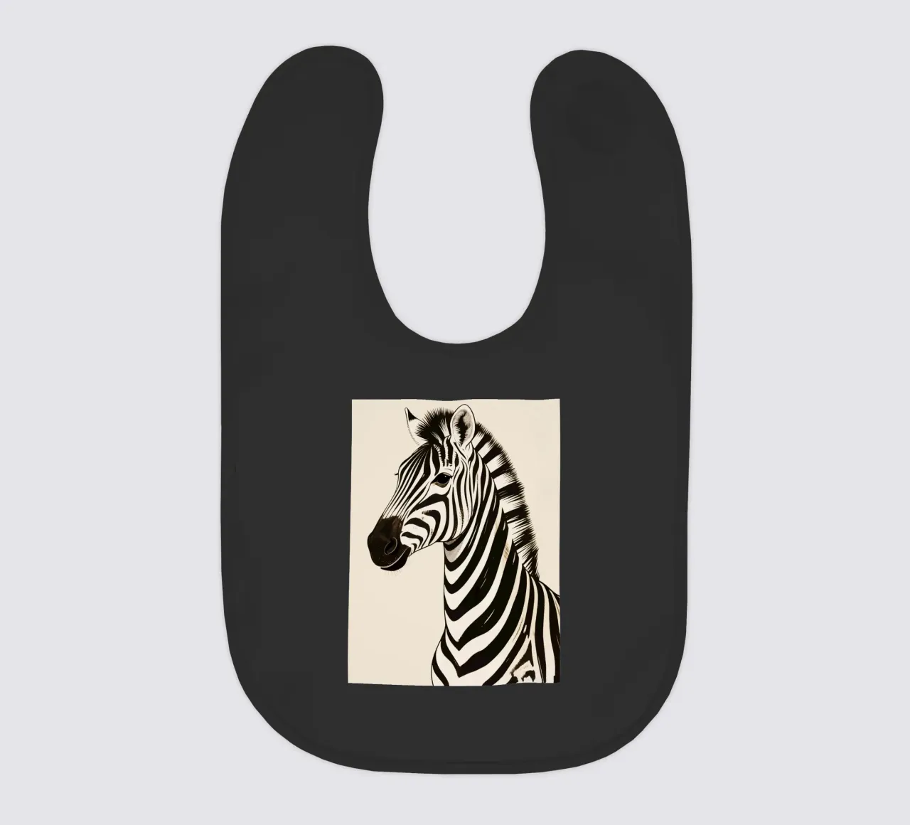 Zebra Babylätzchen von knowledge