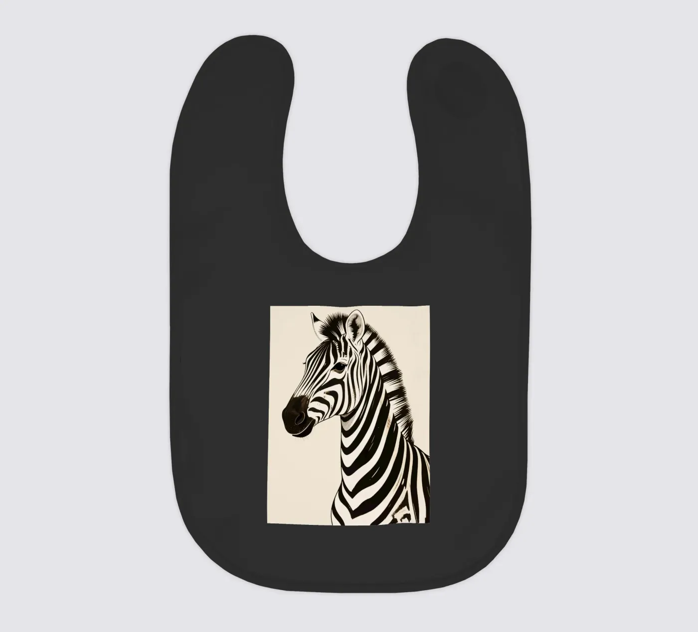 Zebra Babylätzchen von knowledge