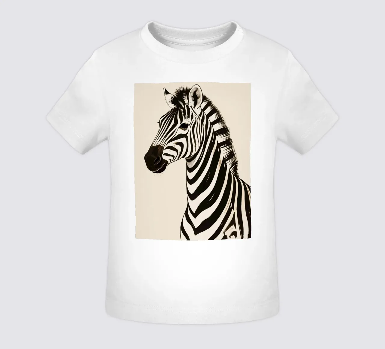 Zebra maglietta neonato da knowledge