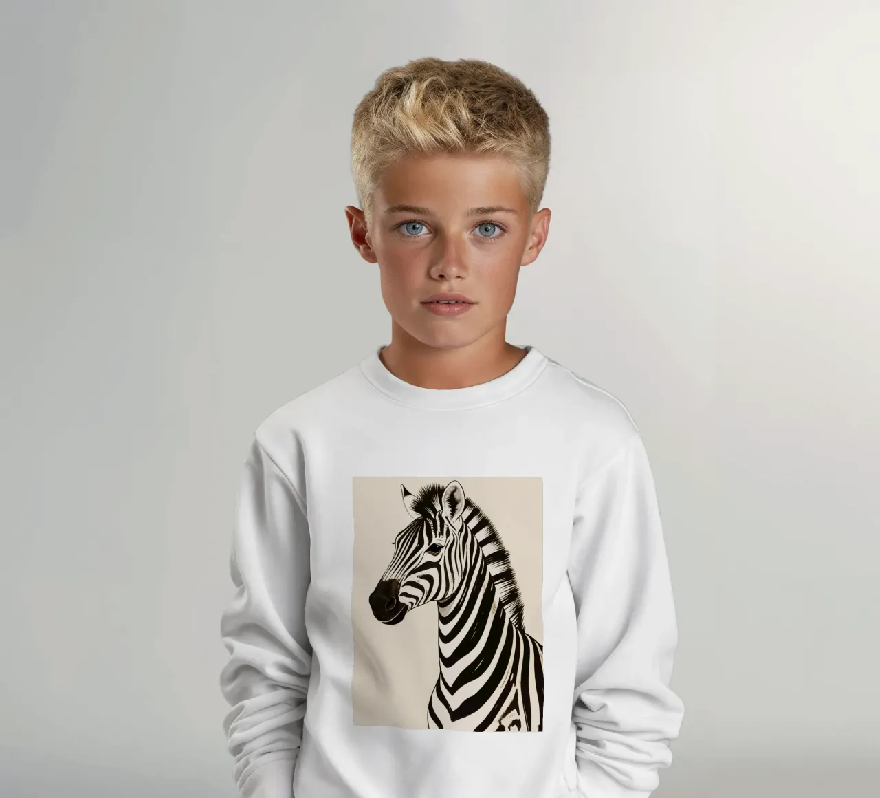 Zebra felpa bambino da knowledge