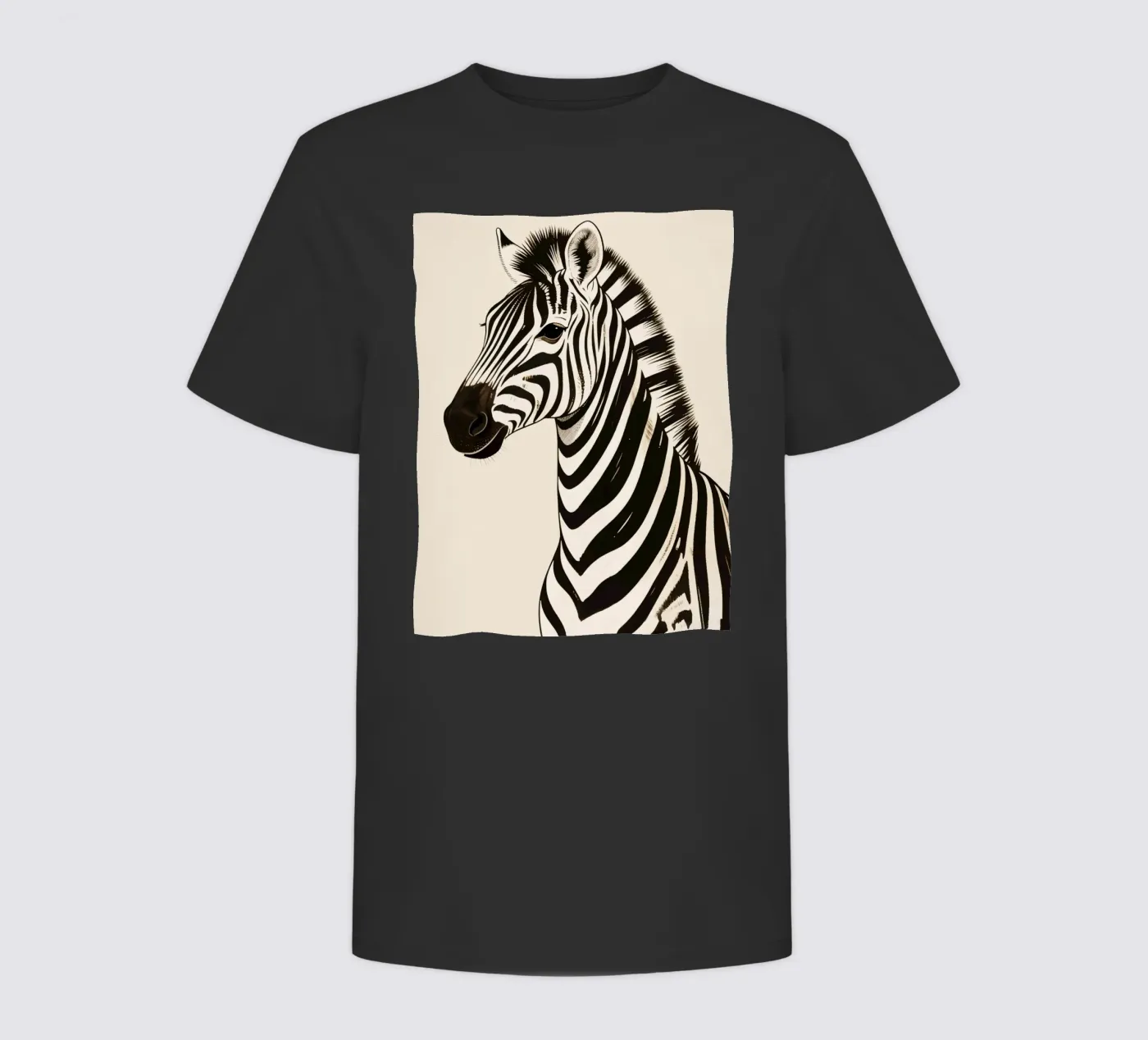 Zebra t-shirt bambini da knowledge