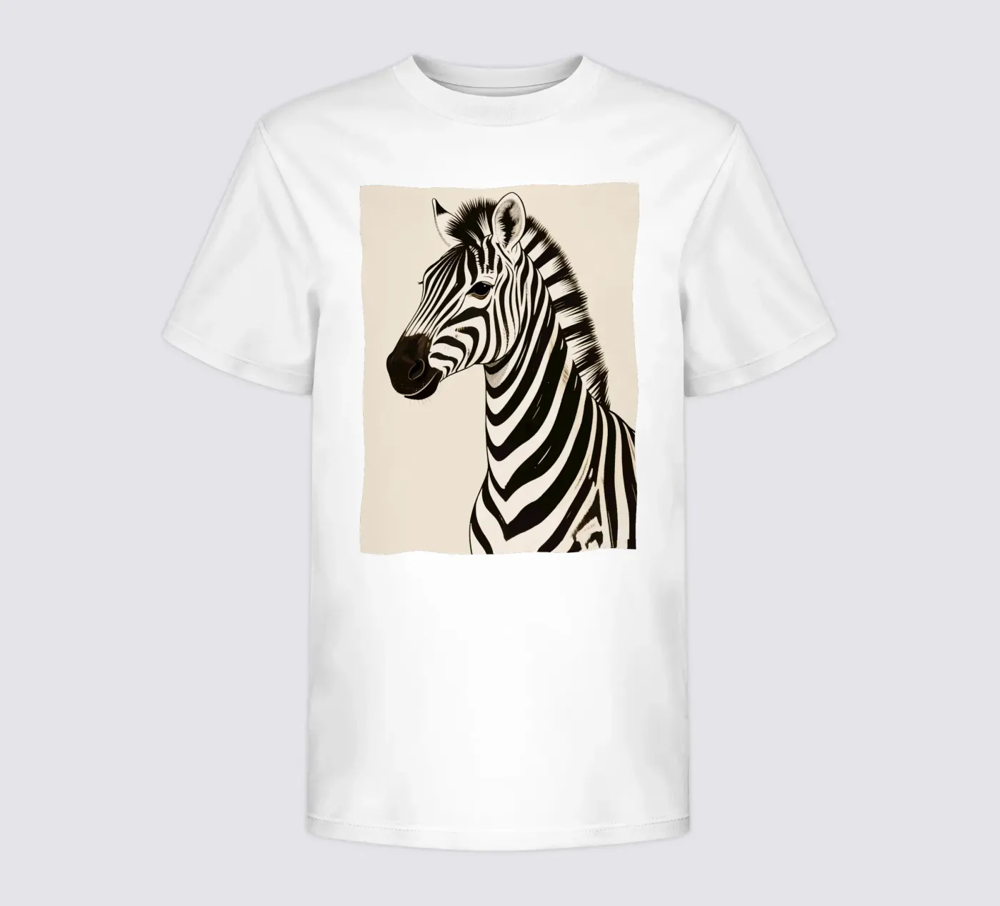 Zebra t-shirt bambini da knowledge