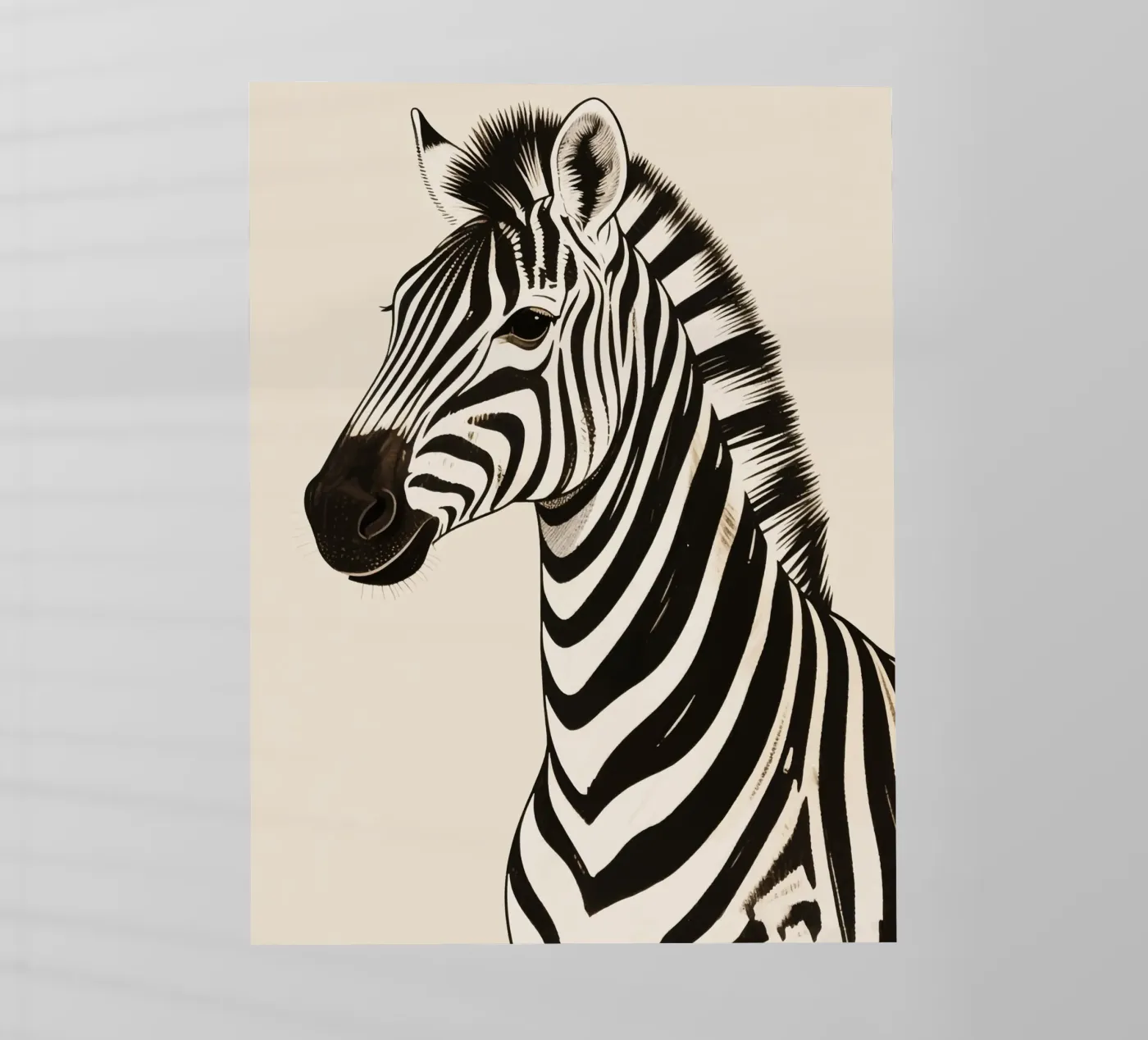 Zebra pellicola backlit da knowledge