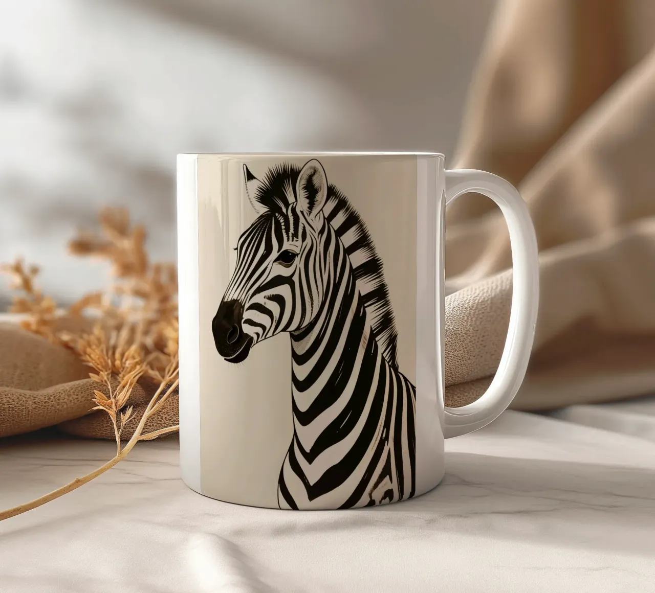 Zebra tazza in ceramica da knowledge