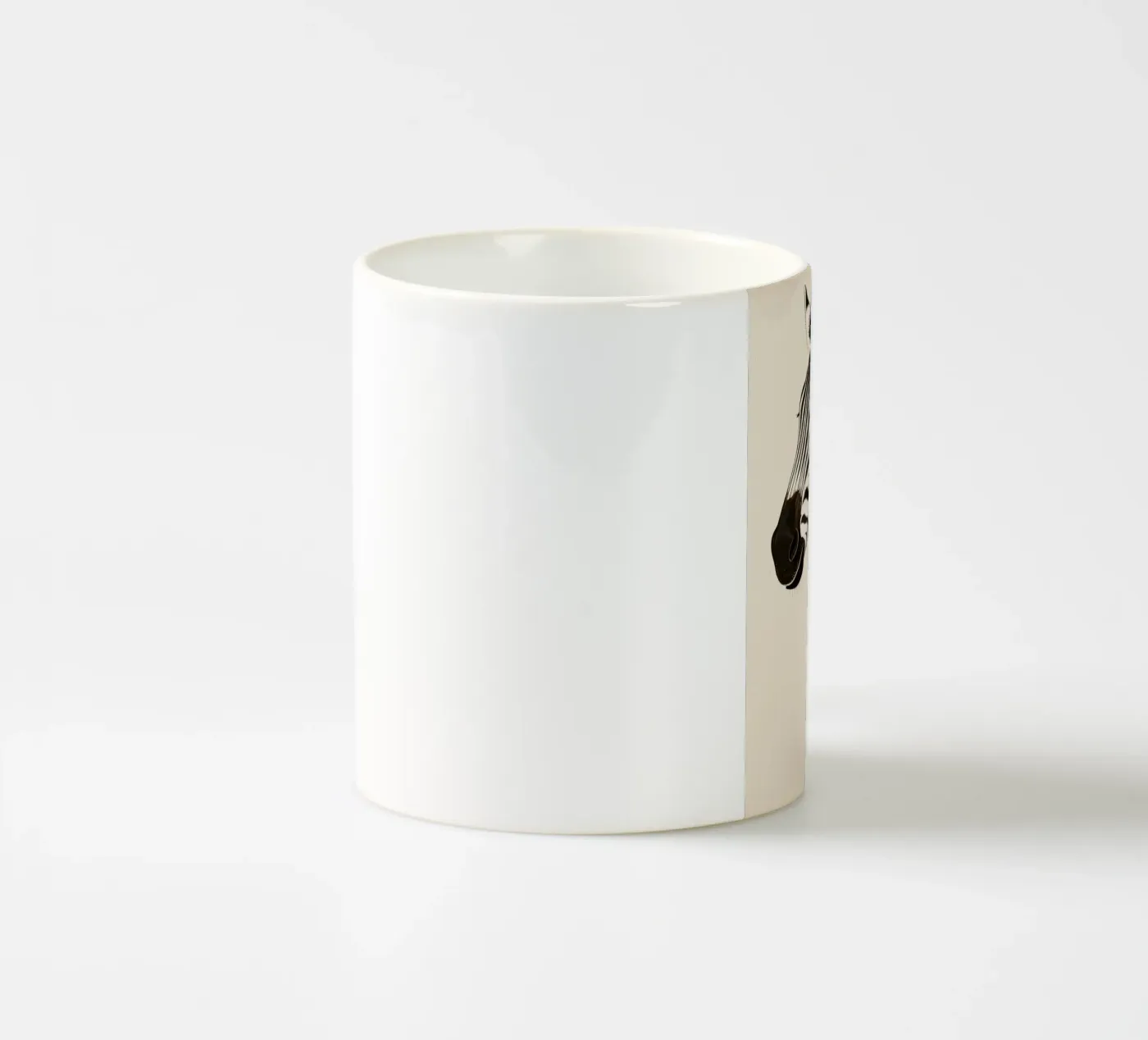 Zebra ceramic mug by knowledge