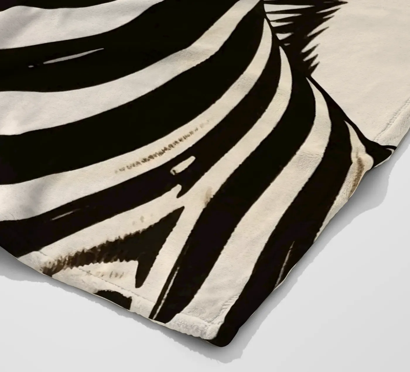 Zebra Fleecedecke von knowledge
