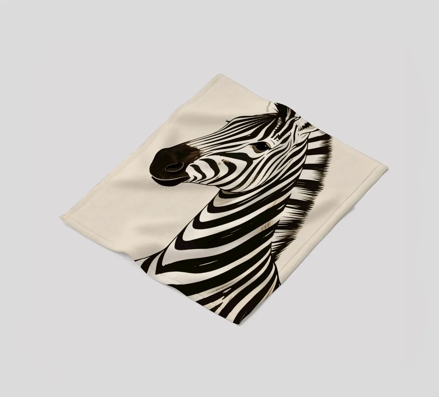 Zebra fleecedeken van knowledge