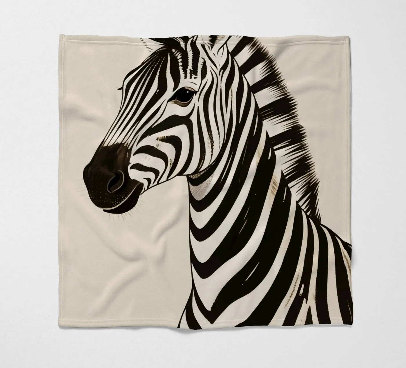Zebra fleecedeken van knowledge