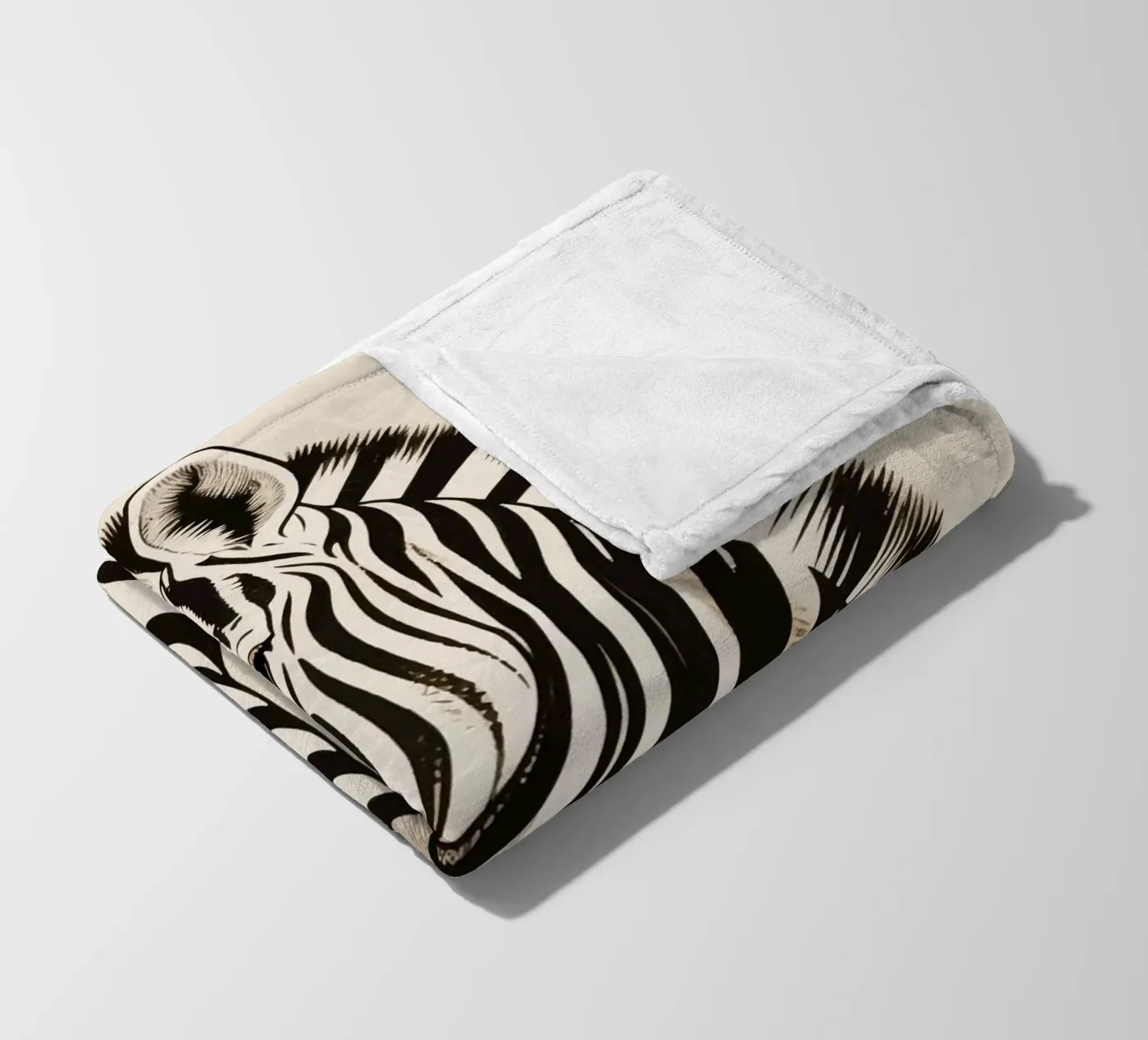 Zebra fleecedeken van knowledge